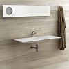 Flaminia Nuda Раковина 120x48.5x14 см, 1 отв., подвесная, цвет: белый
