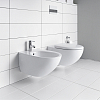 Duravit Architec Комплект: унитаз подвесной 57.5х36.5см, 257209 + сиденье с микролифтом 006969, цвет: белый