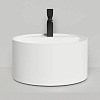 Salini Armonia Round Top 02 Раковина напольная 45x45x25см., с 1 отв. материал: S-Stone, цвет: белый матовый