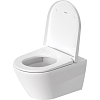 Duravit D-Neo Унитаз подвесной 37x54 см, безободковый, в комплекте с сиденьем 0021690000, цвет: белый