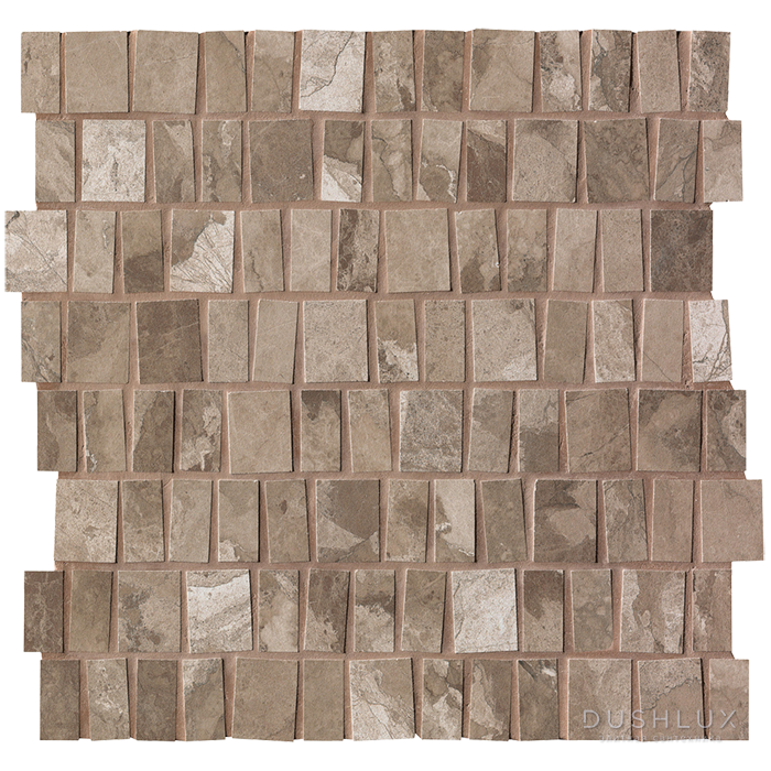 Фото Fap Sheer Керамическая плитка 30.5х30.5см, настенная, мозаика camou bar, цвет: beige