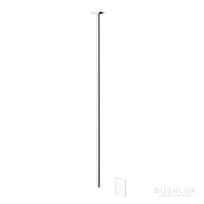 Фото Gessi Anello Смеситель для раковины, потолочный, электронный, с кран-фильтром для регулировки температуры и напора воды, цвет: хром