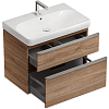 Geberit Smyle Square Тумба под раковину 73x61см., подвесная, цвет: пекан