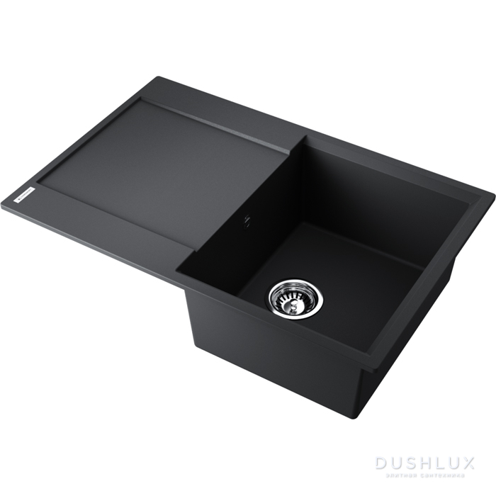 Фото Omoikiri Daisen 78T Кухонная мойка 78x23x51см.,встраиваемая, цвет: черный