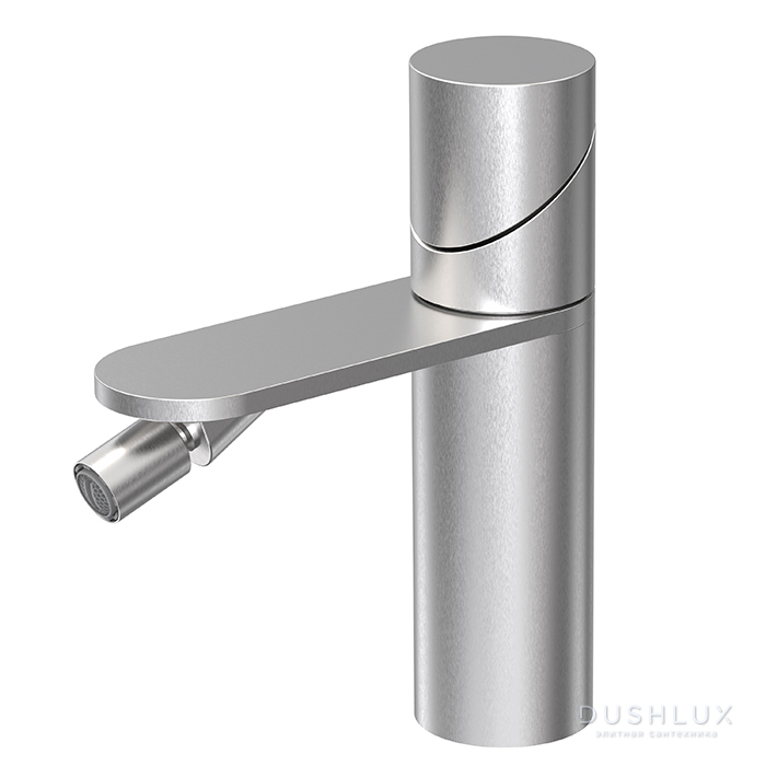 Фото Fima Carlo Frattini Slide Смеситель для биде, 1 отверстие, цвет: Stainless Steel