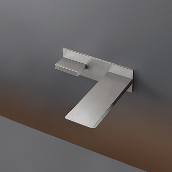 CEA Design BAR Смеситель для раковины, настенный, прогрессивный, цвет: нержавеющая сталь