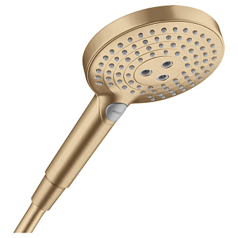 Hansgrohe Raindance Select S Ручной душ 120 3jet (Rain, RainAir, Whirl), цвет: шлифованная бронза