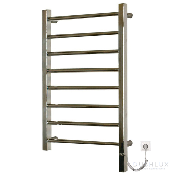 Фото Neoinox Eco Полотенцесушитель 75x60см, электрический, тэн, цвет: хром