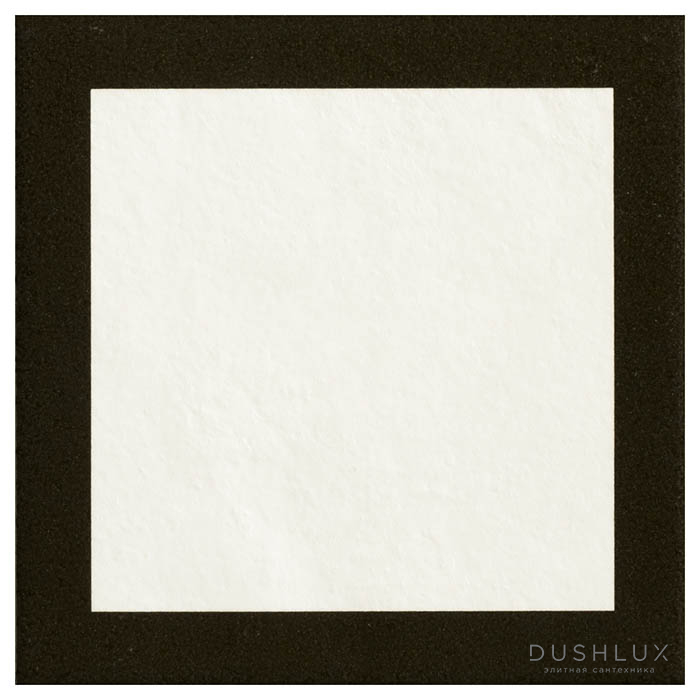 Фото Mutina Mattonelle Margherita 20.5х20.5 см, square, универсальный, глазурованный, цвет: black