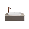 Kerama Marazzi Magica Тумба 88.4х48.5х22см., подвесная, 1 ящик, цвет: вечерний серый матовый
