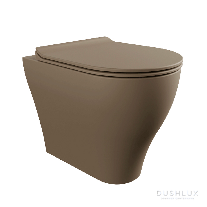 Фото Flaminia APP Унитаз приставной 52x36xh46см, с системой goclean®, цвет: матовый fango