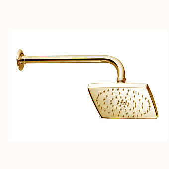 Nicolazzi Doccia Верхний душ 20см., настенный, цвет: antique gold opaco