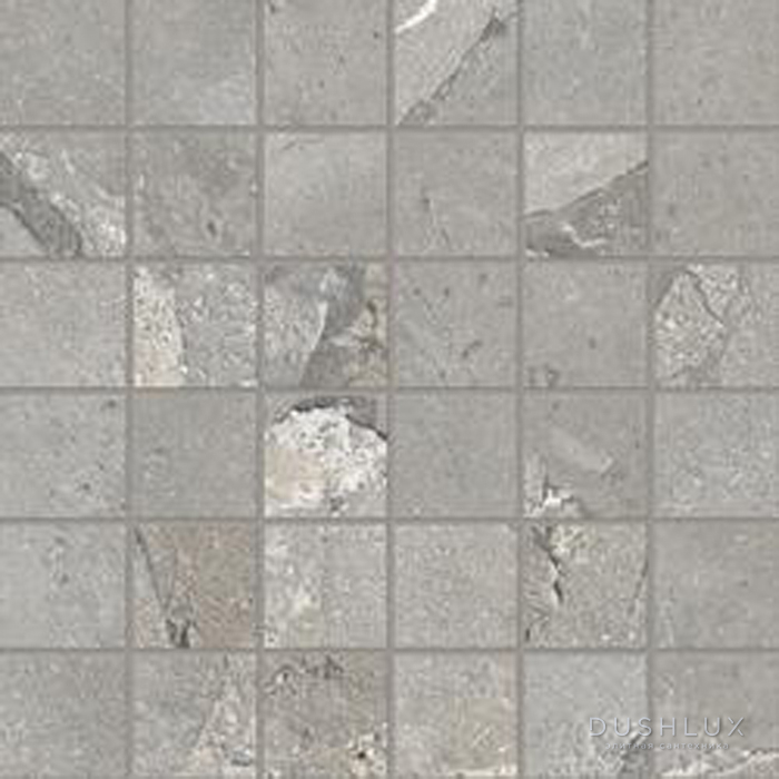 Фото Provenza Unique intensity Керамогранит 30x30x0.9см, универсальный, цвет: Mosaico 50x50 cobblestone grey