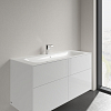 Villeroy&Boch Finion Раковина 120х50 см, 1 отв., с переливом, с антигрязевым покрытием CeramicPlus, цвет: белый