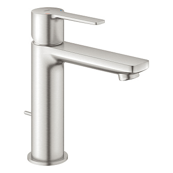 Grohe Lineare, Смеситель для раковин, цвет: сталь
