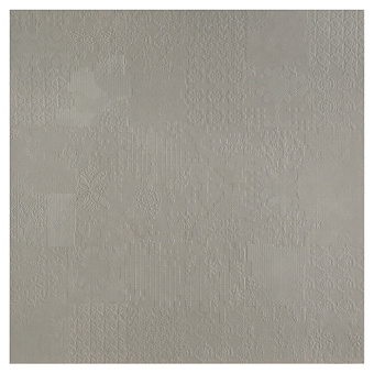 Mutina Dechirer Керамогранит 120x120см, универсальный, неглазурованный, цвет: decor grigio