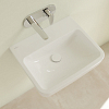 Villeroy&Boch O.novo раковина 55x46x17.5см., без отв., подвесная, без перелива, цвет: альпийский белый