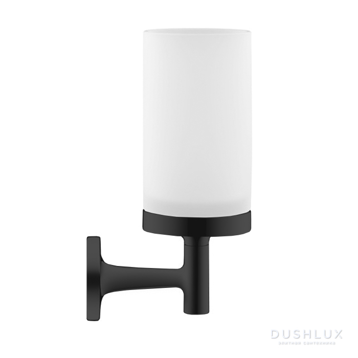 Фото Duravit Starck T Стакан, подвесной, цвет: черный матовый