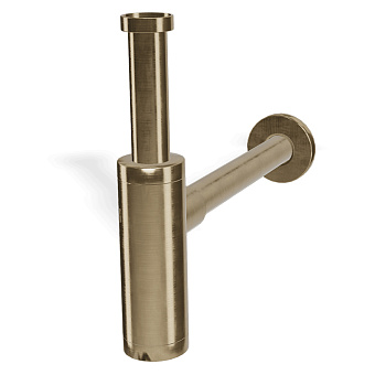 Treemme Сифон для раковины, цвет: Yellow Gold PVD