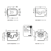 Flaminia Flag Унитаз подвесной 54х38хh24см, с системой GoClean, цвет: Carbone