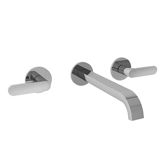 Fantini Icona Deco Смеситель для раковины, настенный, цвет: хром