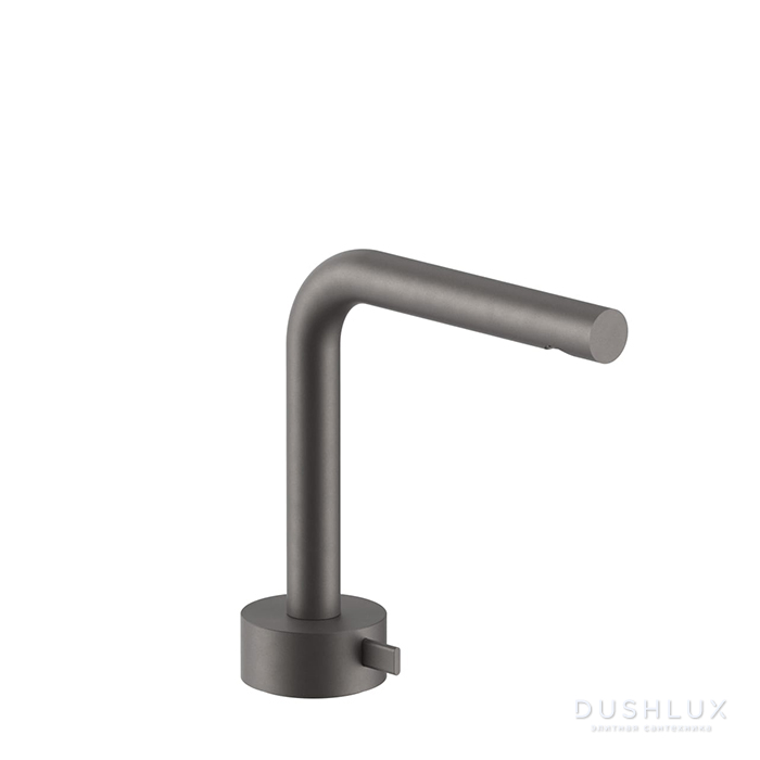 Фото Fantini AF/21 Смеситель для раковины, 1 отв., излив 155 мм, цвет: Matt Gun Metal PVD
