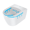 Duravit Soleil by Starck Унитаз 57см., подвесной, безободковый, HygieneFlush, сиденье микролифт, цвет: белый