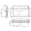 Antonio Lupi Silenzio Раковина 83x48x79 см, без отв., с Led подсветкой, цвет: белый