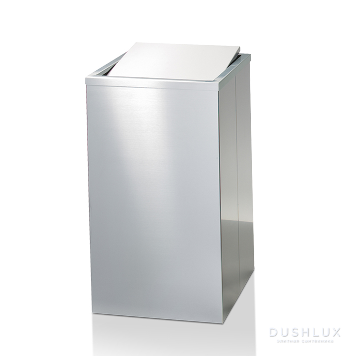 Фото Decor Walther DW 215 Корзина для белья 32x32x58см, цвет: сталь матовая