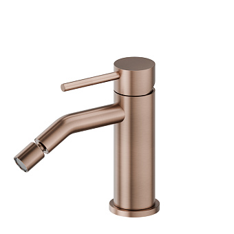 Newform X-Steel 316 Смеситель для биде, 1 отв., цвет: PVD brushed copper bronze