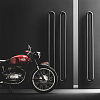 Antrax Tubone Полотенцесушитель электрический 21x170см., цвет: черный матовый