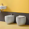 Kerasan Flo Биде напольное 55x37см., 1 отв., цвет: белый