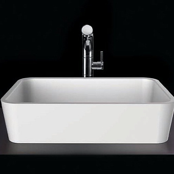 Victoria + Albert Edge Раковина 45х32 см, без отв., цвет: белый