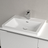Villeroy&Boch Subway 3.0 Раковина 60х47х16.5см., 1 отв., подвесная, CeramicPlus, с переливом, цвет: белый камень