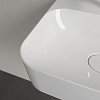 Villeroy&Boch Finion Раковина 43х39 см, 1 отв., с переливом, с антигрязевым покрытием CeramicPlus, цвет: белый