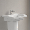 Villeroy&Boch Subway 3.0 Раковина 55х44х16.5см., 1 отв., подвесная, CeramicPlus, с переливом, цвет: белый камень
