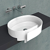 Flaminia Monoroll Раковина 56x42x12.5 см, без отв., цвет: белый