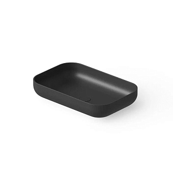 Dea Design Washbasins Раковина 58x38x12см., накладная, без отв., Solid Surface, цвет: Black №16