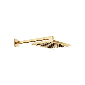 Dornbracht Lulu Верхний душ 30x24см, настенный, цвет: латунь сатинированная