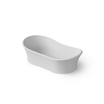 Dea Design Washbasins Раковина 66x34.5x19см., накладная, без отв., Solid Surface, цвет: White №18