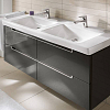 Villeroy&Boch Subway 2.0 Раковина 130х47 см, 2 отв., двойная, с переливом, цвет: белый