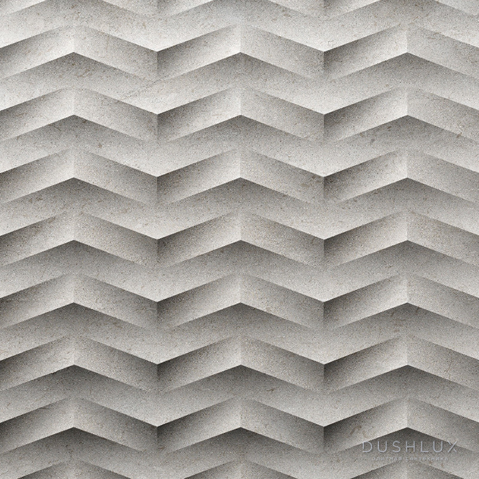 Фото Lithos Design Geometric Натуральный камень 60x60x2см, настенный, материал: мрамор bianco cotone/giza