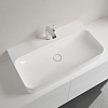 Villeroy&Boch Finion Раковина 80х47 см, 1 отв., с переливом, с антигрязевым покрытием CeramicPlus, цвет: белый