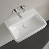 Villeroy&Boch O.novo раковина 65x46x17.5см., без отв., подвесная, без перелива, цвет: альпийский белый