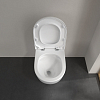 Villeroy&Boch Subway 3.0 Унитаз 37х60х40см., напольный, TwistFlush, с антигрязевым покрытием CeramicPlus, цвет: альпийский белый