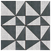 Mutina Azulej Керамогранит 20x20см, универсальный, глазурованный, цвет: gira nero