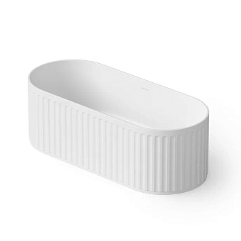 Dea Design Stripes Ванна 170x72x56см., отдельностоящая, Solid Surface, цвет: White №18