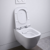 Geberit Smyle Square Унитаз 35х54см., подвесной, безободковый, с крышкой-сиденьем и микролифтом, цвет: белый