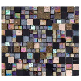 Sicis Colors Мозаика 25.4x28.4см, настенная, цвет: basalto