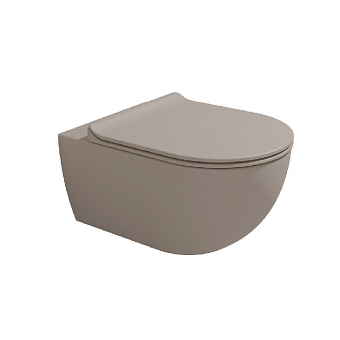 Flaminia APP Унитаз подвесной 54x36xh27см, с системой goclean®, цвет: матовый argilla